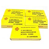 NORINCO- 7.62 X 39MM- 100 ROUNDS- 5 BOXES OF 20