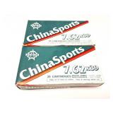 NORINCO- 7.62 X 39- CHINA SPORT- 40 ROUNDS- STEEL