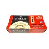 FEDERAL 9MM LUGER- 50 ROUNDS- 115 GRAIN FMJ RN