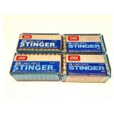 CCI- 22 LR- 200 ROUNDS- STINGERS- 4 BOXES OF 50