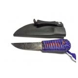 CUSTOM HAND MADE KNIFE - WRAPPED HANDLE- HAND