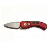 AUTOMATIC FOLDING KNIFE- 970582- RED