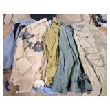 VINTAGE MENS BUTTON DOWN SHIRTS- LARGE LOT