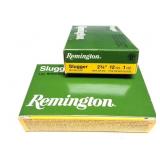 REMINGTON- 12 GAUGE- 10 SHELLS- 2 3/4" RIFLED
