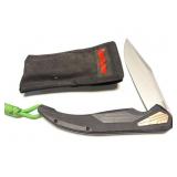 KERSHAW- 2077 D2 - FOLDING KNIFE WITH SHEATH