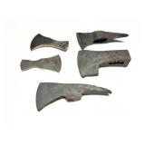 5- UN- FINISHED- AX / TOMAHAWK HEADS