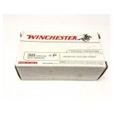 WINCHESTER- 38 SPECIAL +P- 50 ROUNDS-  PERSONAL