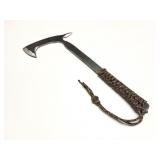 HAND FORGED - HATCHET- WRAPPED HANDLE AND BLADE