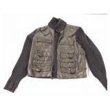 RLX- RALPH LAUREN- MENS- XL- BLACK LEATHER COAT