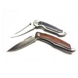 2- FOLDING KNIVES