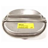 U.S. MILITARY ISSUE- STAINLESS STEEL- MESS KIT