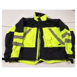 XL- BRIGHT GREEN COAT