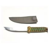 CUSTOM HAND MADE KNIFE- WRAPPED HANDLE- HAND MADE