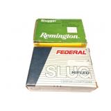 REMINGTON AND FEDERAL- 20 GAUGE SLUGS