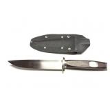 HAND MADE KNIFE WITH HAND MADE SHEATH