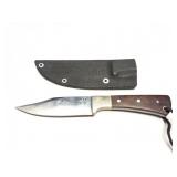 CUSTOM HAND MADE KNIFE AND HAND MADE SHEATH-