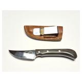 CHILDERS KNIVES- KNIFE WITH LEATHER SHEATH-