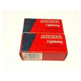 FEDERAL- 22LR LIGHTING- 2 BOXES OF 50 EACH
