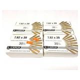 LAPUA- 7.62 X 39- 120 ROUNDS- 4 BOXES OF 30