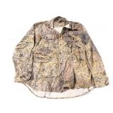 CABELAS- MOSSEY OAK - BUTTIN DOWN SHIRT- XL