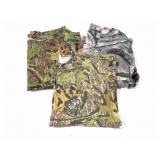 3- XL - LONG SLEEVE CAMO SHIRTS