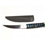 CUSTOM HAND MADE KNIFE - WRAPPED HANDLE- HAND