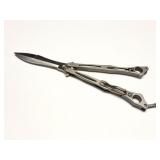 SPYDERCO- VG- 10- BUTTERFLY KNIFE