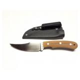 CUSTOM HAND MADE KNIFE- WITH HAND MADE SHEATH-