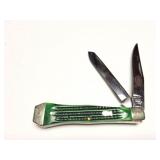 UTICA CUTLERY- USA- DOUBLE BLADE FOLDING KNIFE