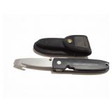 FOLDING - SLIT KNIFE WITH BUCK CASE