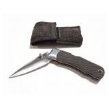 SOG SPECIALTY FOLDING KNIFE  - WITH SHEATH