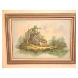 ORIGINAL OIL PAINTING ON CANVAS- FRAMED- SIGNED