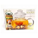 PRIMULA- TEA POT- NEW IN ORIGINAL BOX- WITH LOOSE