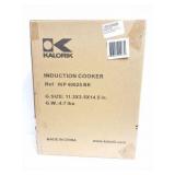KALORIK- INDUCTION COOKING PLATE- NEW IN UNOPENED