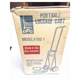 PORTABLE LUGGAGE CART- NEW IN UNOPENED BOX