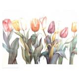 " PARROT TULIPS"- SUSANNE- SIGNED AND NUMBERED-