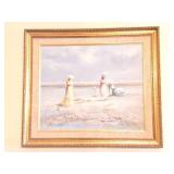 ORIGINAL OIL PAINTING ON CANVAS- FRAMED AND