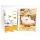 2- QUEEN WATER PROOF MATTRESS COVERS- NEW- IN