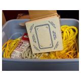 BOAT ROPE TOTE- CONTENTS OF TOTE