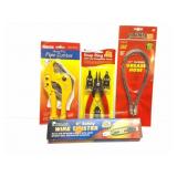 NEW TOOL LOT- PIPE CUTTER- SNAP RING PLIER SET-