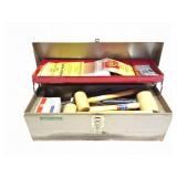 METAL TOOL BOX AND ALL CONTENTS