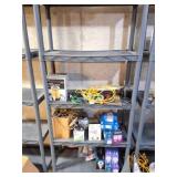 SHELVING UNIT AND ALL CONTENTS-