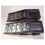 BLACK METAL CAR RAMPS