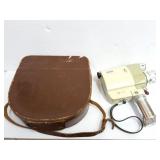 MINOLTA ZOOM 8- WITH LEATHER BAG