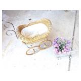 DECOR- DOLL STROLLER- SHOPPING CART