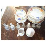 DINNER WARE AND CANDLE COVERS