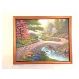 ORIGINAL OIL PAINTING- SIGNED AND FRAMED- BY D