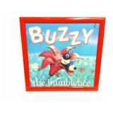 BUZZY THE BUMBLEBEE- FRAMED WALL ART-