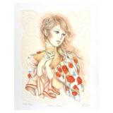 MARY VICKERS-" AUTUMN LEAVES"- ARTIST PROOF-
