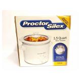 PROCTOR SILEX- SLOW COOKER- 1.5 QUART- NEW IN BOX